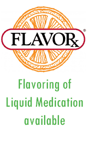 Medication Flavoring Available.